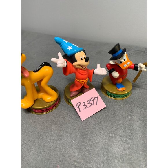 Vintage Disney Mikey Mouse Donald Duck Pluto 100 Years of Magic Figurines Set - Picture 11 of 11